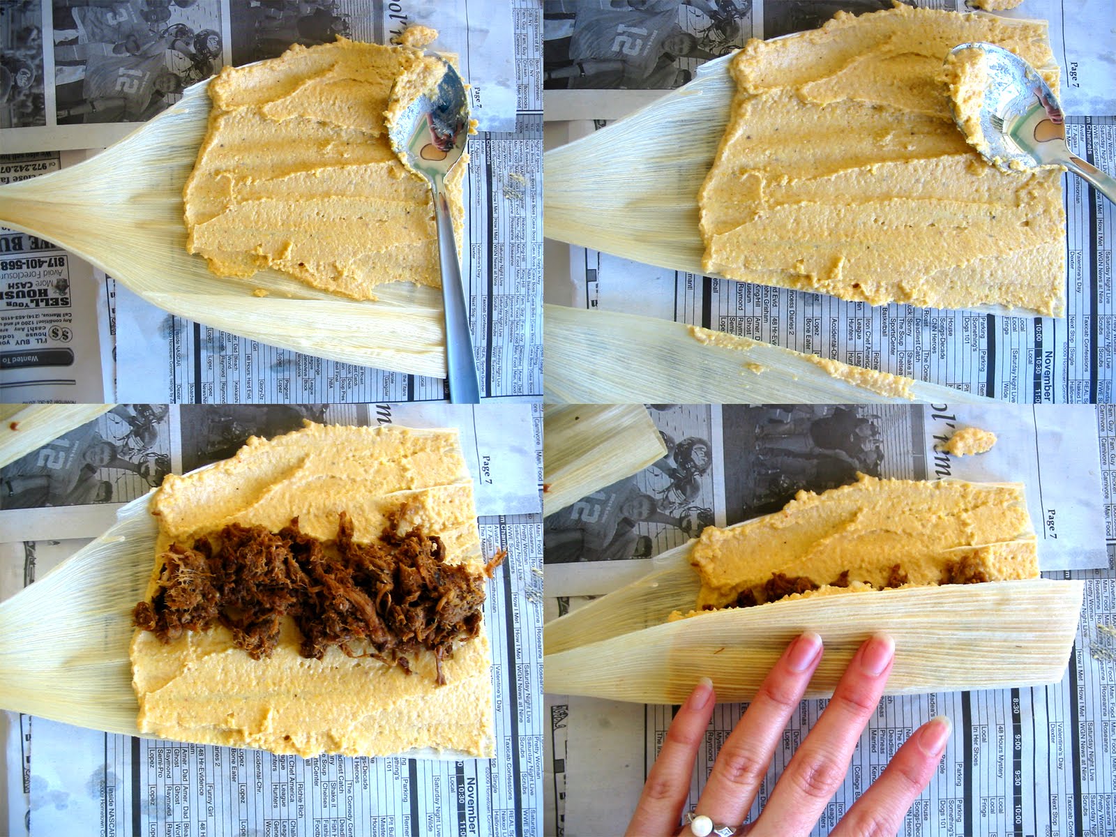 What is a good masa recipe for tamales?